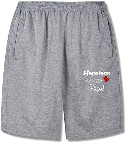 Monster Men's Happiness Is Being A Papa trunks gray