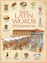 Latin Words Sticker Book (Latin Edition)