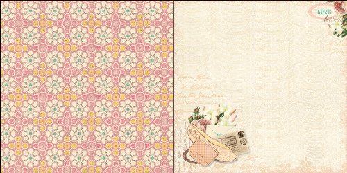 Western Romance Double-Sided Paper 12