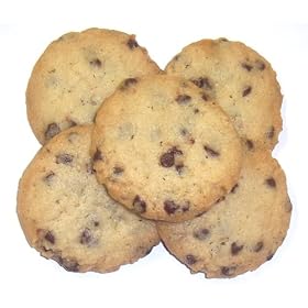 Scott's Cakes Chocolate Chip Shortbread Cookies in a Decorative Bag