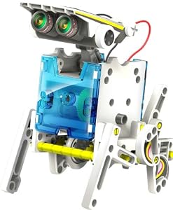 14 in 1 Solar Robot Kit Roboter Schiff Auto Boxer Hund Turtle Walker Row Crab Slither Beetle Wheel Surf
