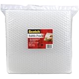 Scotch Bubble Pouches, 8 x 10 Inches, Clear, 8 Pouches per Pack (8035)