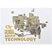NCAA Georgia Tech Yellow Jackets Campus Word Cloud 11'' x 14'' Art Print