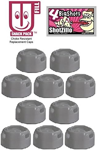 Replacement Caps (White 10-Pack)