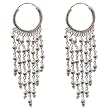 Dangling Earrings for Women in Sterling Silver 3 inches (ers274)