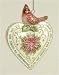 Pack of 4 Cloisonne Personalizable Memorial Christmas Ornaments With Verse