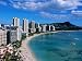 Waikiki Beach and Diamond Head, Honolulu, United States of America Lonely Planet Coll...