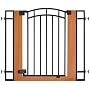 Summer Infant Stylish n' Secure Extra Tall Wood and Metal Walk Through Gate