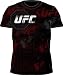 UFC Ultimate Fighting Championship Octagon White Logo Black T-shirt Tee