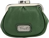Fossil Wallets - Solid Frame Coin (Color: Green)