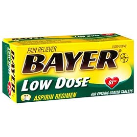 Bayer Low Dose 81 mg Aspirin Regimen-400 Tablets