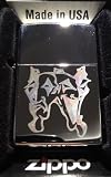 Zippo Custom Lighter - Clown Theatre Happy SAD Face Mask Logo Hi Polish Silver Chrome Rare!
