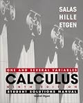 Calculus: One and Several Variables, Student Solutions Manual, Ninth Edition