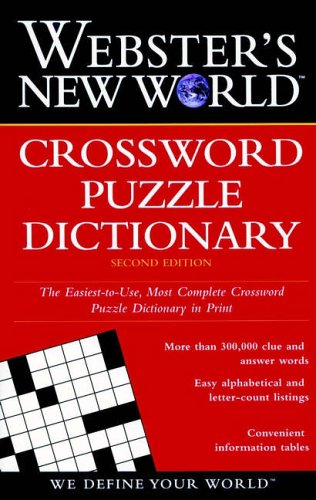  : Webster's New World Crossword Puzzle Dictionary (Webster's New World)
