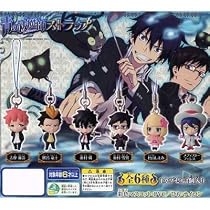 青の祓魔師 エクソシストストラップ アニメ バトル ミニ フィギュア バンダイ