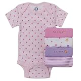 Gerber Princess Onesies 5-pk.
