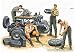 Masterbox German Motorcycle Repair Crew with B&M&W R75 1/35 Master Box 3560
