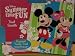 Disney Summer Time Fun Towel Serviette Oversized Colorful Family Towel Featuring Mickey & Minnie Mouse - Perfect for Picnics!