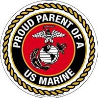 Proud Parent of a Marine Circle Magnet