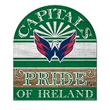 Wincraft St. Patrick's Day Washington Capitals Pride Of Ireland Wood Sign