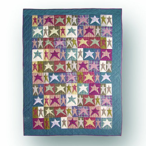 Patch Magic Twin Allstar Duvet Cover, 70-Inch by 88-Inch