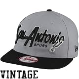 NBA New Era San Antonio Spurs Snap It Back Snapback Hat - Silver/Black