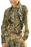 SHE Women's Tailored Hunter Button Down