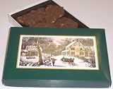 Scott's Cakes 1 lb. Milk Chocolate Almond Bark in a Homestead Box