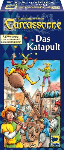 Childrens Toyshop  Spielwaren : Schmidt Spiele 48188 - Carcassonne, Das Katapult, 7. Erweiterung