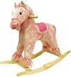 Pink Plush Rocking Pony with Sound