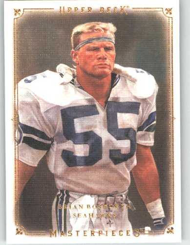 2008 Upper Deck / UD Masterpieces #16 Brian Bosworth - Seattle Seahawks (Football Cards)