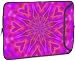 Designer Sleeve 17" Laptop Case Pink Heart with FREE matching Laptop Skin