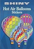 Shiny Hot Air Balloons Stickers