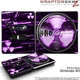 DJ Hero Skin Radioactive Purple fits Nintendo Wii DJ Heros (DJ HERO NOT INC ....