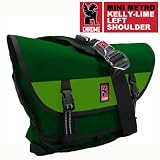 【CHROME MINI METRO】メッセンジャーバッグ ミニメトロ Kelly/Lime 左かけの画像