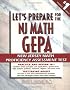 Let's Prepare for the NJ Math GEPA