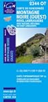 Carte de randonn�e : Montagne Noire O...