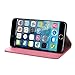iPhone 6 Case - Exact Apple iPhone 6 5.5 Case [BillFOLD Series] - PU Wallet Flip Cover Case for Apple iPhone 6 Air (5.5-inch) Pink