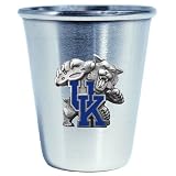 Kentucky Wildcats Stainless Steel Shot Glass