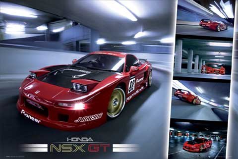 Autos, Honda Easton NSX GT Plakat Poster Bilder