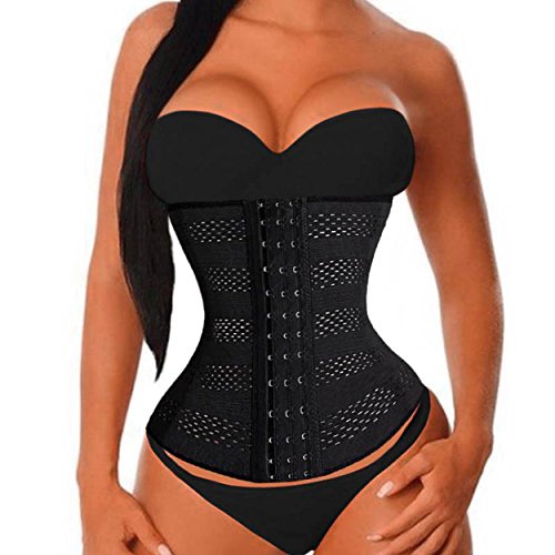 Junlan Womens Slimming Sport Girdle Waist Trainer Corset Body Cincher