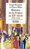 Histoire de la France au XXe siècle, tome 2 : 1930-1945
