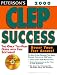 Books : Peterson's Clep Success (Peterson's Clep Success 2000)