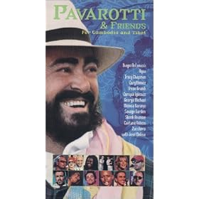 Pavarotti & Friends for Cambodia and Tibet [VHS]