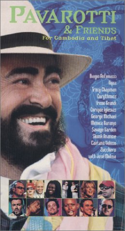 Pavarotti & Friends for Cambodia and Tibet [VHS]