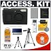 Snug-It Tight Fit Camera Skin (Black) with Spare NB-5L Battery + Secure Digital Card Reader + Compact Digital Travel Tripod + Cameta Bonus Accessory Kit for Canon PowerShot SD870 IS / IXUS 860 IS Digital Camera
