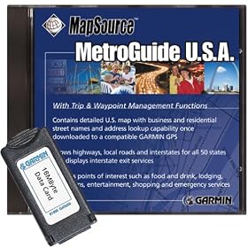 Garmin MetroGuide CD ROM with 16 MB Memory Cartridge for Street Pilot (USA)