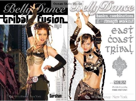 Tribal Fusion & East Coast Tribal 2 Disc Set - Learn to Belly Dance