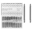 Watch Band Clasp Spring Bar Pins Stainless Steel Assortment by Size 1.10mm Thick