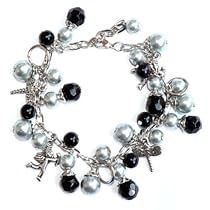 Kelevra BR0231 Ladies Multi Coloured Charm Bracelet.